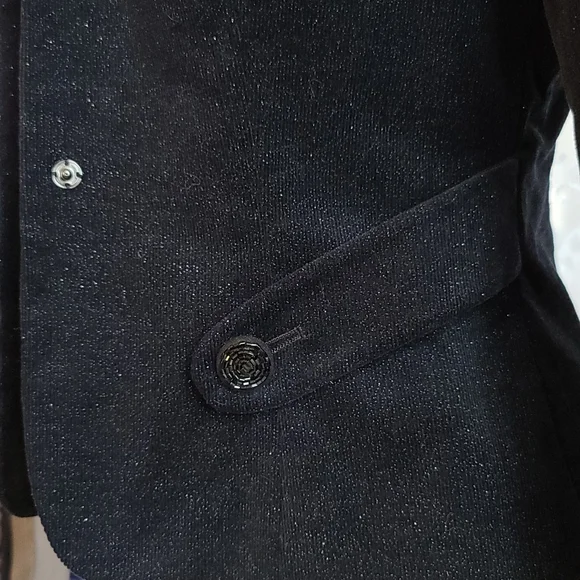 Bisou Bisou Black Sparkly Jacket - Picture 8 of 16